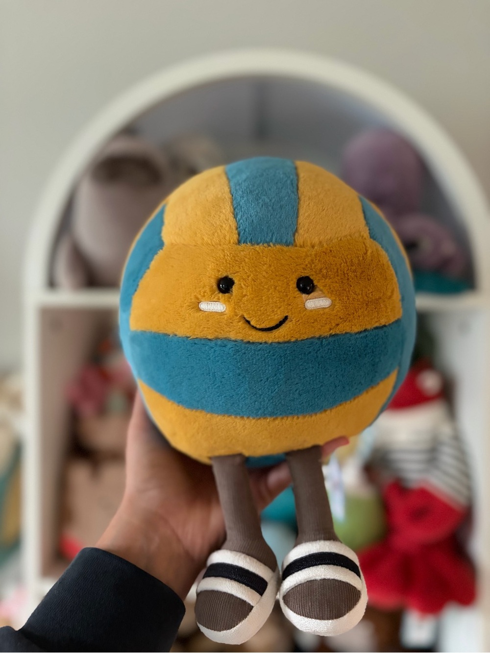 Rare Retired Jellycat Amuseable Sports Beach Volley - Authentic, BNWT & VHTF